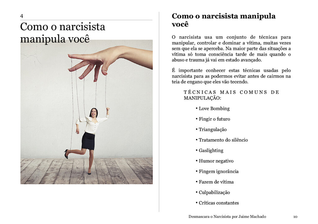 Desmascara o Narcisista - Jaime Machado